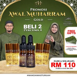 PAKEJ GOLD - Beli 2 Percuma 4