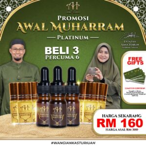 PAKEJ PLATINUM - Beli 3 Percuma 6